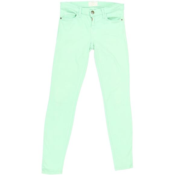 Current Elliott The Ankle Skinny Winter Mint Green Stretch Jeans Pants 30 - Picture 1 of 4